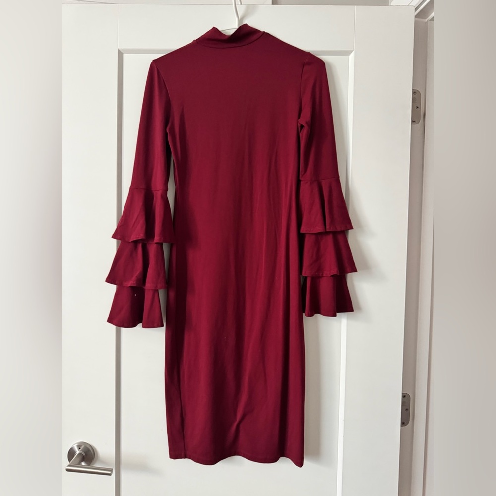 Susana Monaco Deep Red Darla Dress